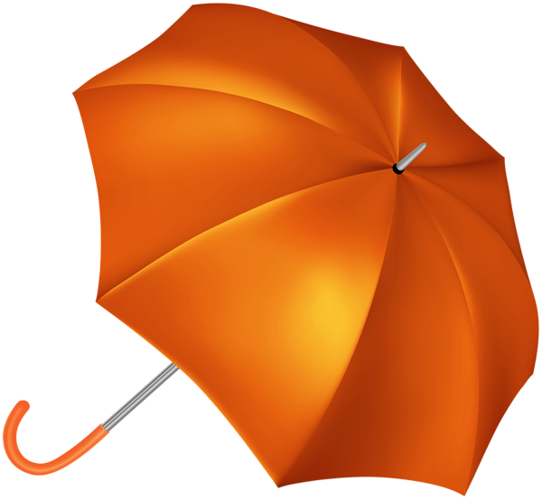 This png image - Orange Umbrella PNG Clipart, is available for free download