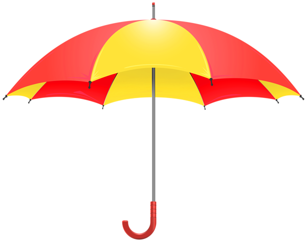This png image - Red Yellow Umbrella PNG Transparent Clipart, is available for free download