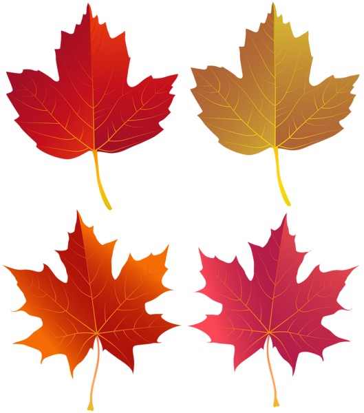 This png image - Set of Autumn Leaves PNG Clip Art, is available for free download