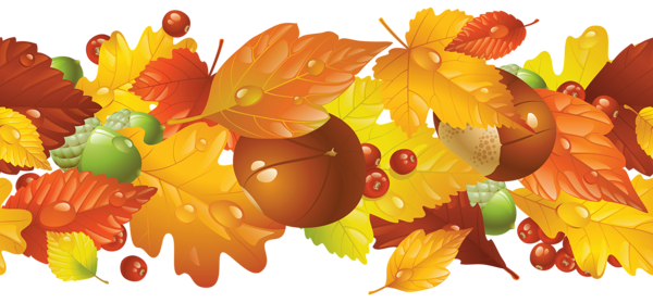 This png image - Transparent Fall Border PNG Clipart Picture, is available for free download