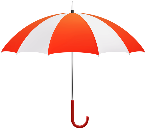 This png image - Umbrella Red and White PNG Clipart, is available for free download