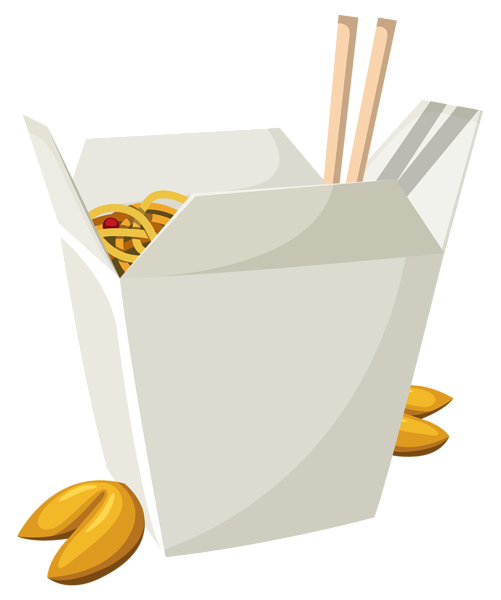 This png image - Chinese Food in Box PNG Vector Clipart, is available for free download