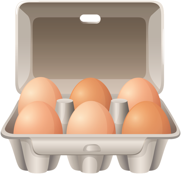 This png image - Eggs in B ox PNG Clip Art Image, is available for free download