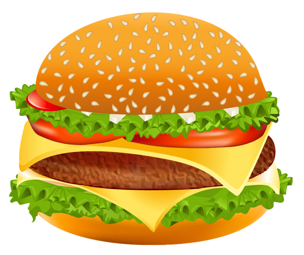 This png image - Hamburger PNG Vector Clipart Image, is available for free download