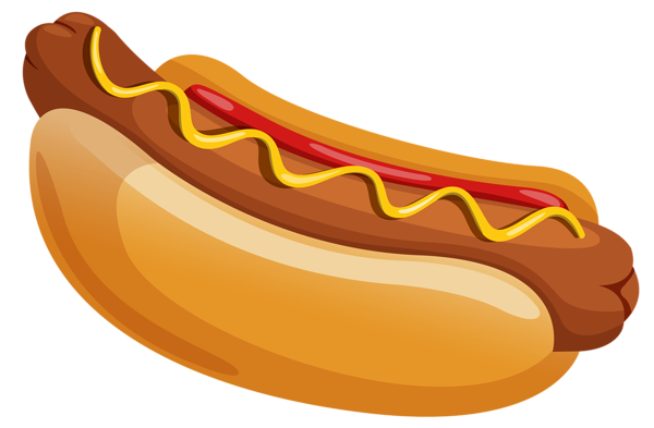 This png image - Hot Dog with Mustard PNG Clipart, is available for free download