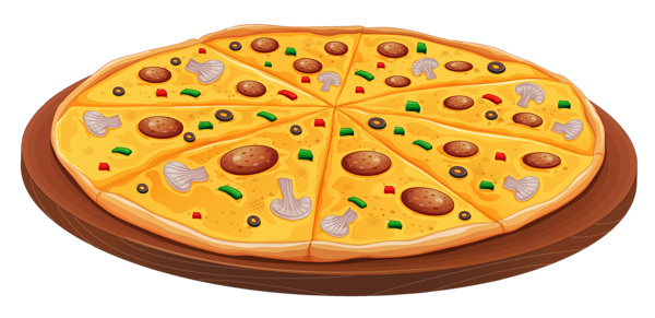 This png image - Pizza with Mushrooms PNG Clipart, is available for free download