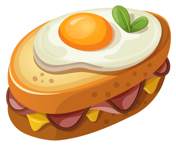 This png image - Sandwich with Egg PNG Clipart Vector Picture, is available for free download
