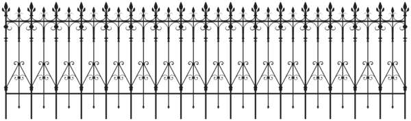 This png image - Black Fence Element PNG Clip Art Image, is available for free download