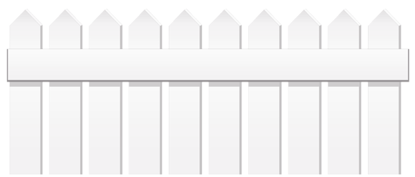 This png image - White Fence PNG Clipart, is available for free download