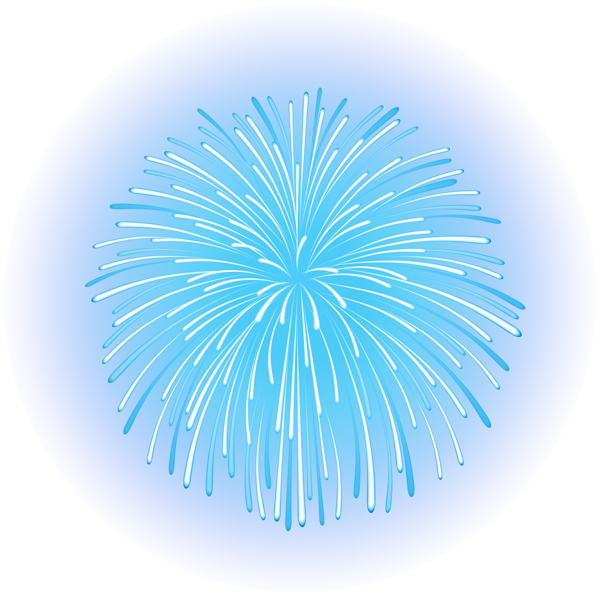 Blue Firework PNG Transparent Clipart | Gallery Yopriceville - High