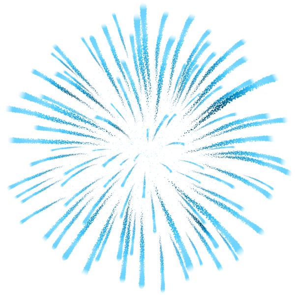 This png image - Blue Fireworks PNG Clipart, is available for free download