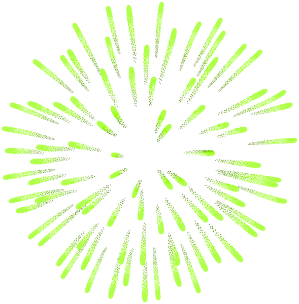 This png image - Firework Green PNG Clip Art Image, is available for free download