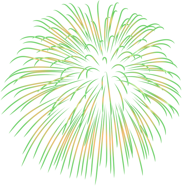 This png image - Firework Green Transparent PNG Image, is available for free download