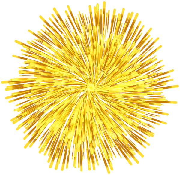This png image - Firework Yellow Transparent Clip Art, is available for free download