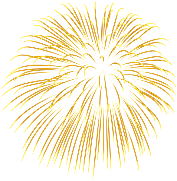 This png image - Firework Yellow Transparent PNG Image, is available for free download
