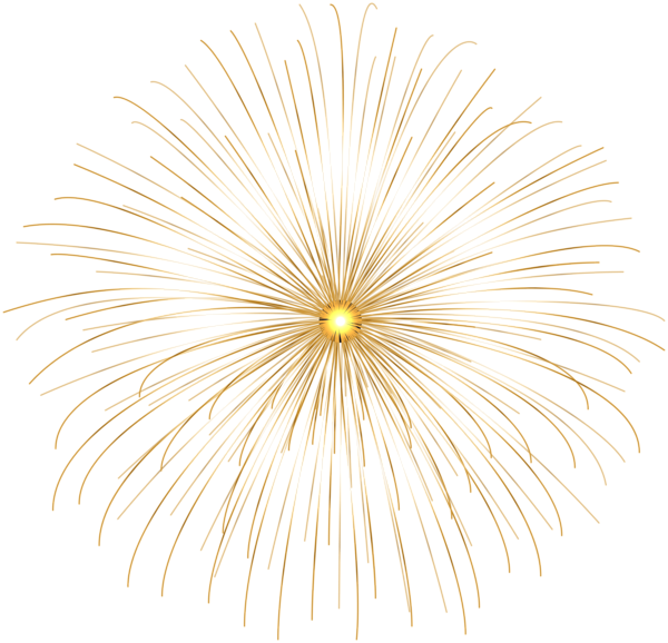This png image - Gold Firework Circle PNG Clip Art, is available for free download
