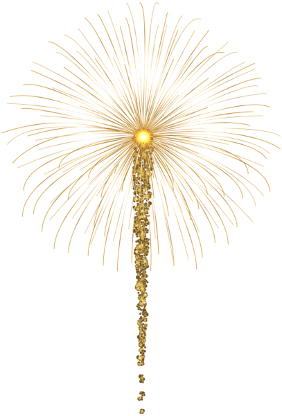 This png image - Gold Fireworks for Dark Images PNG Clip Art, is available for free download