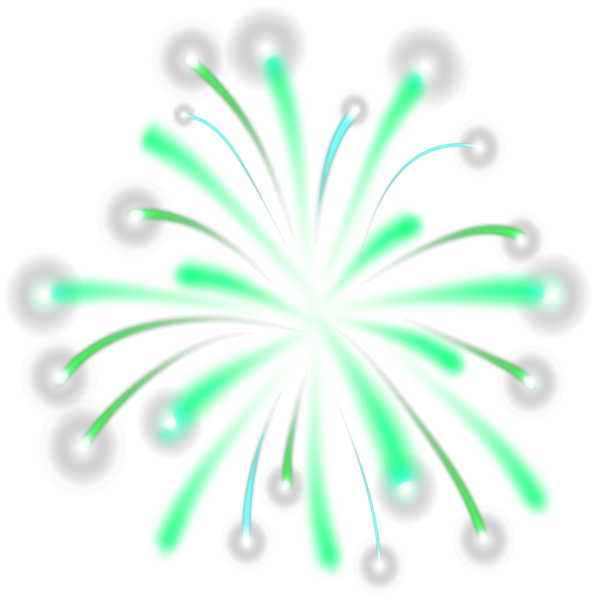 This png image - Green Firework PNG Transparent Clipart, is available for free download