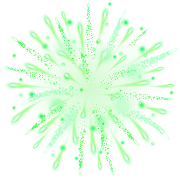 This png image - Green Firework Transparent Clip Art Image, is available for free download