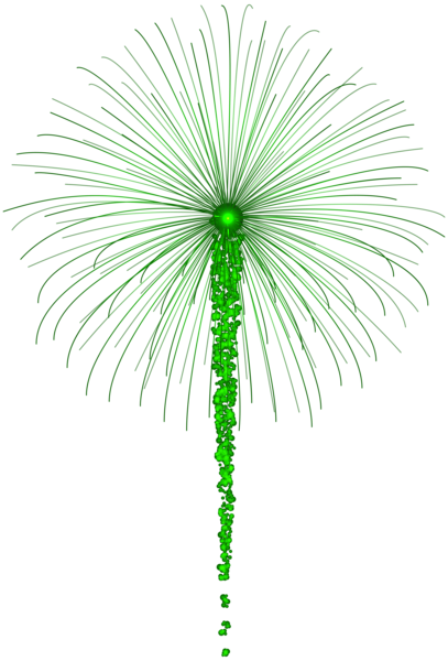 This png image - Green Fireworks for Dark Images PNG Clip Art, is available for free download
