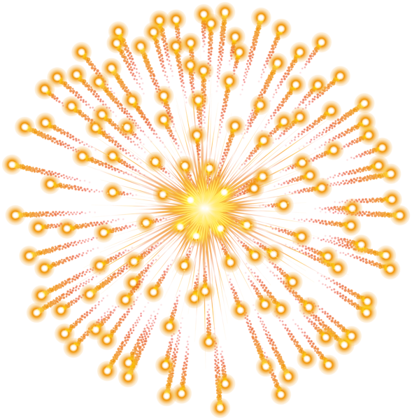 This png image - Orange Fireworks Transparent PNG Image, is available for free download