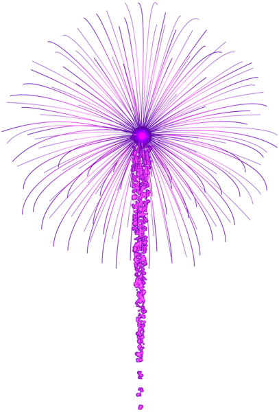 This png image - Purple Fireworks for Dark Images PNG Clip Art, is available for free download