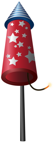 This png image - Red Firework Rocket PNG Transparent Clipart, is available for free download