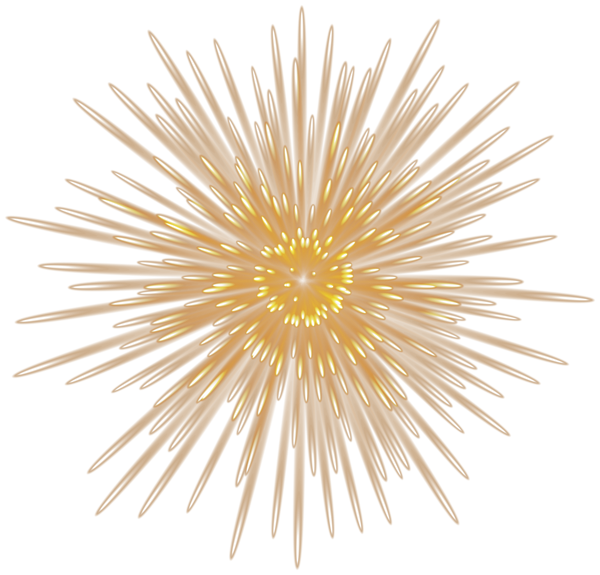 This png image - Spectacular Firework Yellow Transparent Image, is available for free download