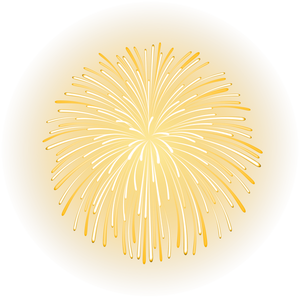 This png image - Yellow Firework PNG Transparent Clipart, is available for free download