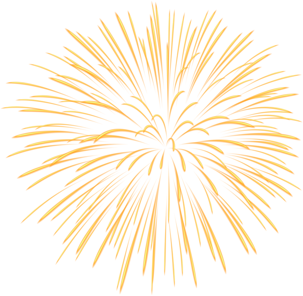This png image - Yellow Firework Transparent PNG Image, is available for free download