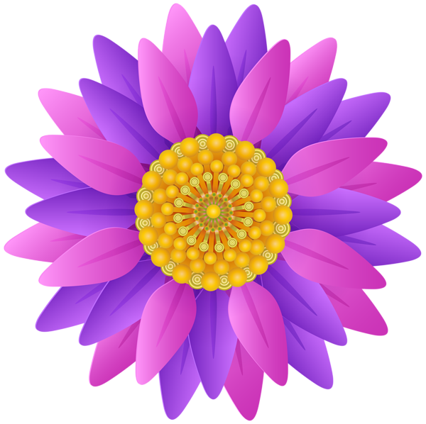 This png image - Beautiful Purple Flower PNG Transparent Clip Art, is available for free download