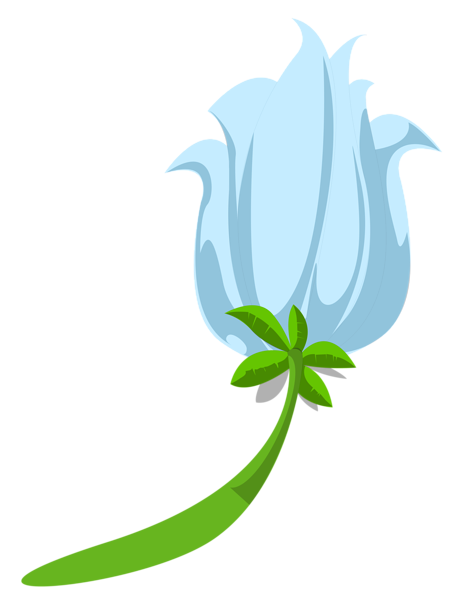 This png image - Blue Exotic Flower PNG Image, is available for free download