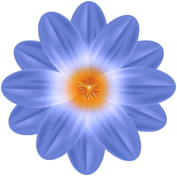 Blue Spring Flower PNG Clipart | Gallery Yopriceville - High-Quality ...