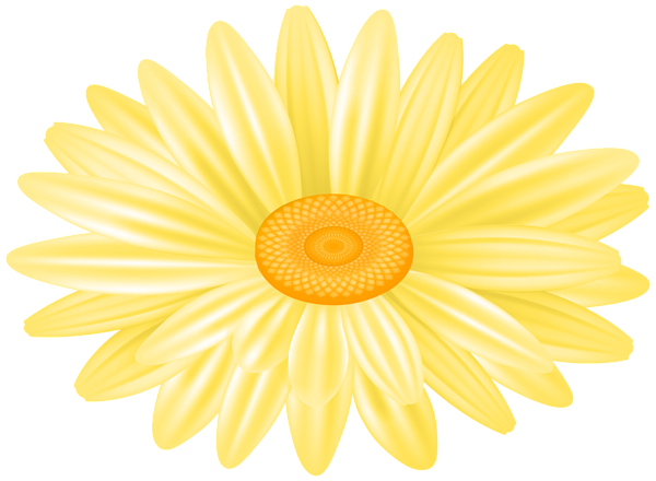 This png image - Daisy Yellow Flower PNG Transparent Clipart, is available for free download