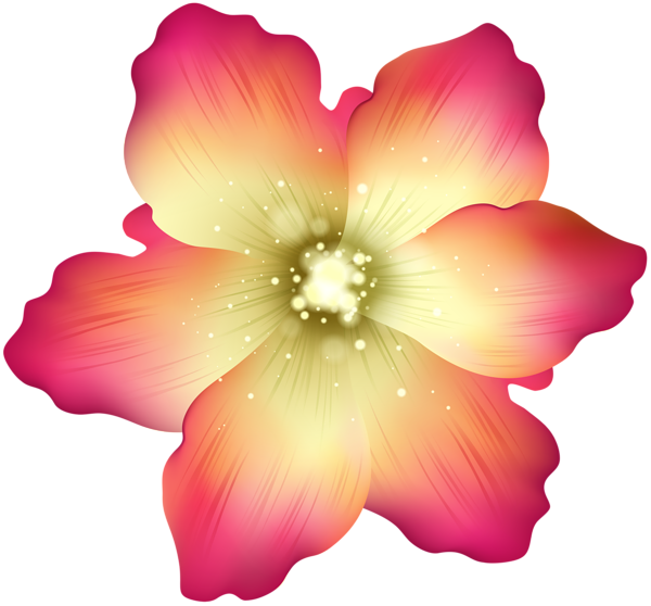 This png image - Deco Flower PNG Transparent Clip Art Image, is available for free download