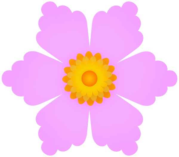 This png image - Decorative Flower Pink PNG Transparent Clipart, is available for free download