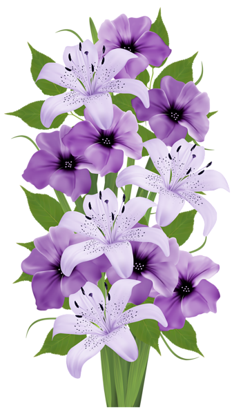 This png image - Exotic Flowers Bouquet PNG Clipart Image, is available for free download