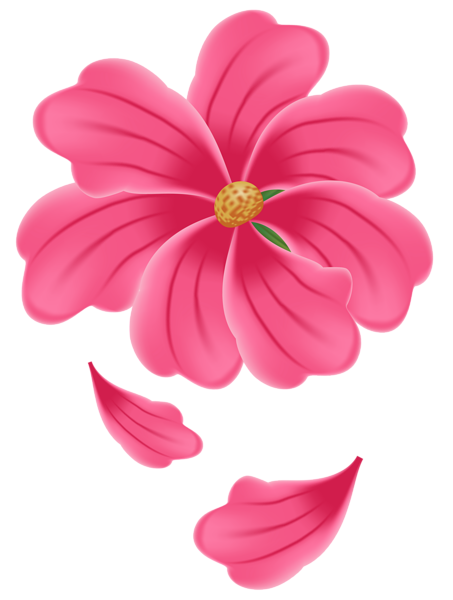 This png image - Flower Pink Clipart PNG Image, is available for free download