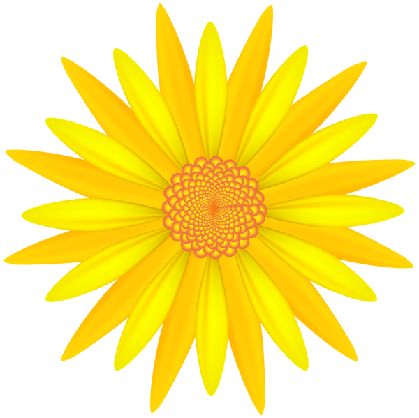 This png image - Flower Yellow PNG Transparent Clipart, is available for free download
