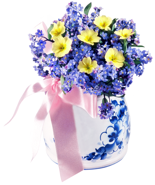 This png image - Flowers in Vase PNG Clip Art Image, is available for free download