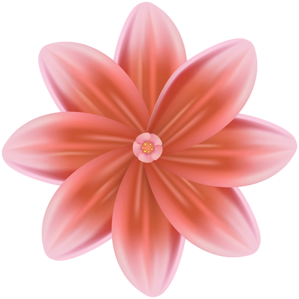 This png image - Orange Flower Decorative Clipart, is available for free download