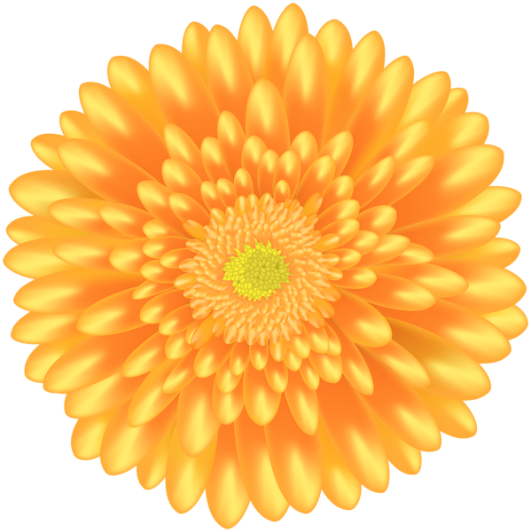 This png image - Orange Flower PNG Clip Art, is available for free download