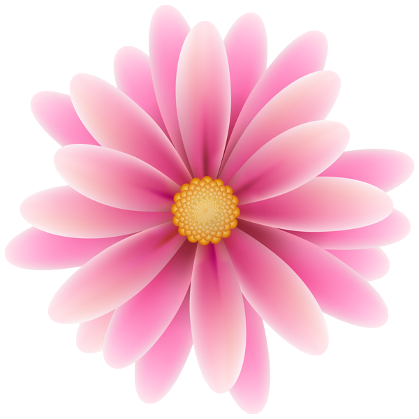 Pink Flower Clip Art Image | Gallery Yopriceville - High-Quality Free ...