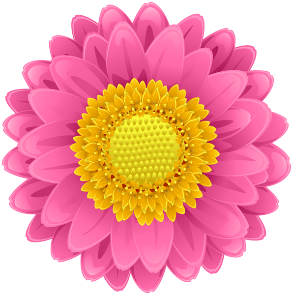 Pink Flower Clip Art PNG Image | Gallery Yopriceville - High-Quality ...