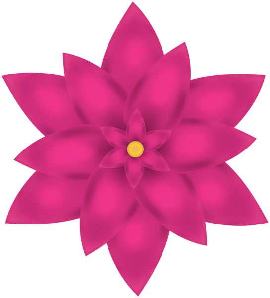 This png image - Pink Flower Decor PNG Clipart, is available for free download