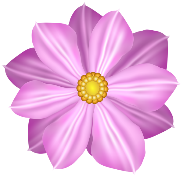 This png image - Pink Flower Decoration Clipart Image, is available for free download