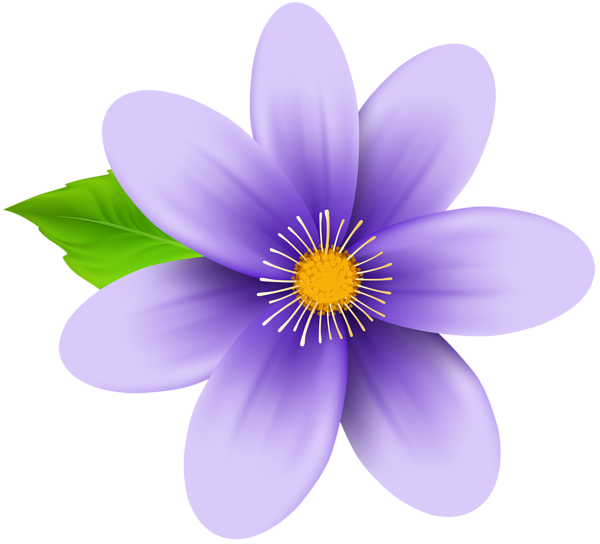 This png image - Purple Flower Clip Art Image, is available for free download