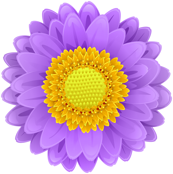 This png image - Purple Flower Clip Art PNG Image, is available for free download