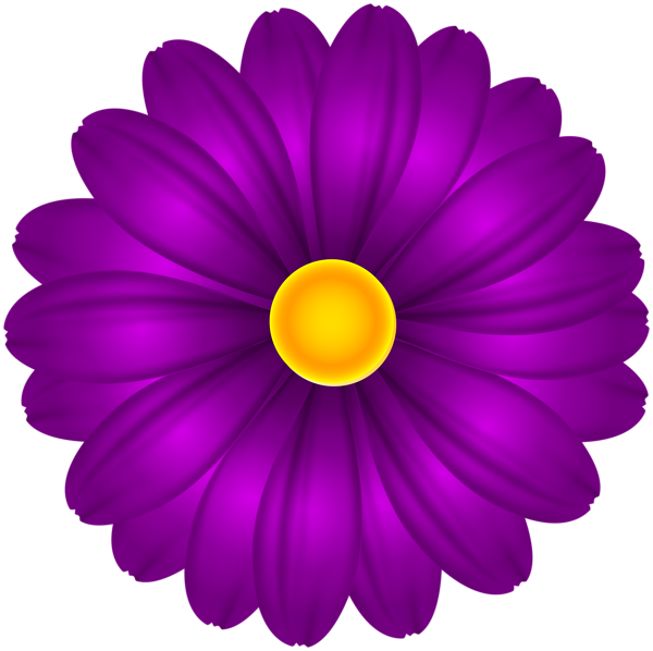 Purple Flower Decor PNG Clipart | Gallery Yopriceville - High-Quality ...