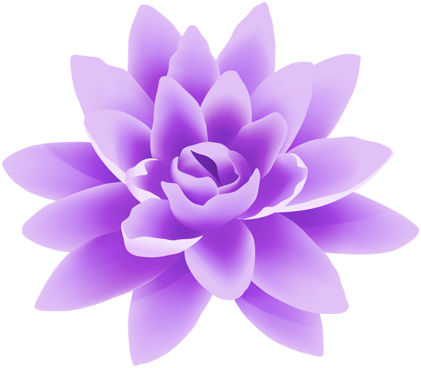 This png image - Purple Flower PNG Deco Image, is available for free download